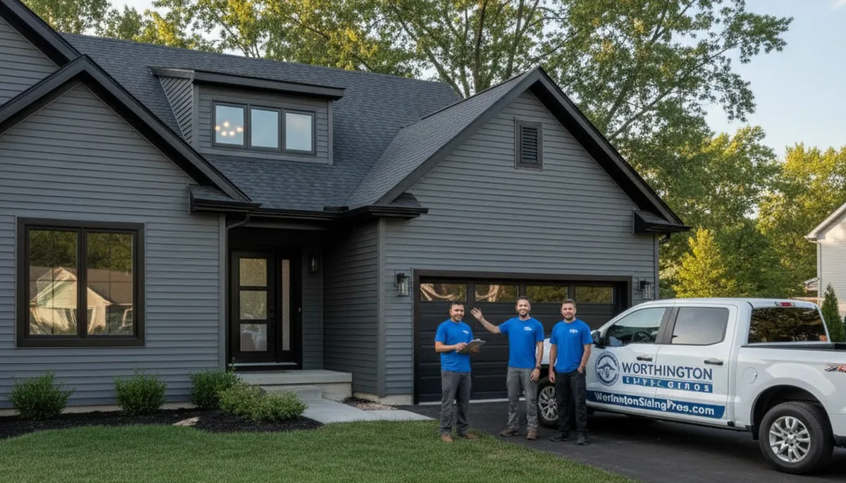 Professional vinyl siding installation in Columbus, OH by local exterior remodeling experts